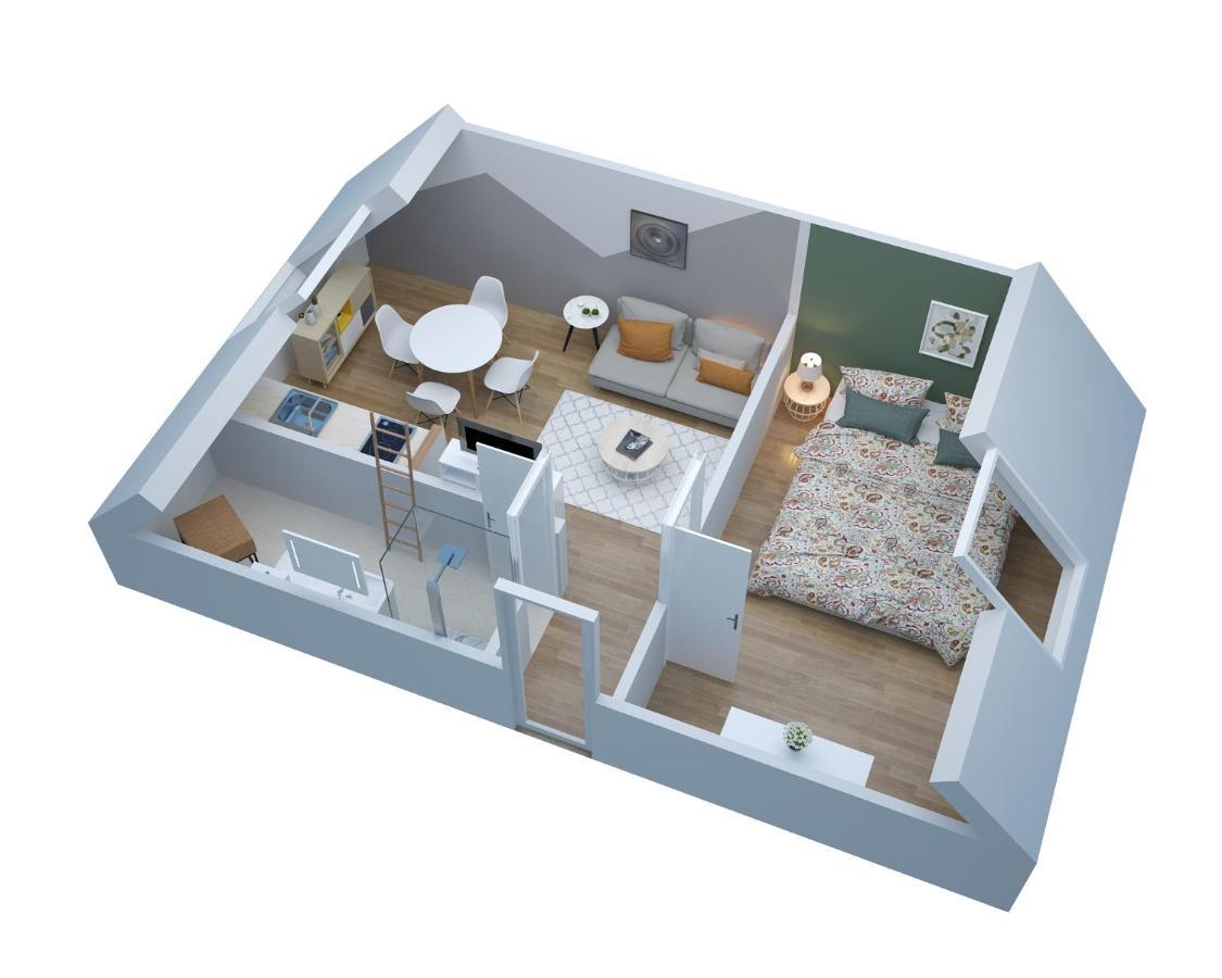 L'Appart K-Shmire- Cosy Et Spacieux, 4 Pers เลอม็องส์ ภายนอก รูปภาพ